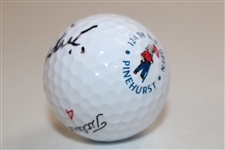 Sahith Theegala Signed 2024 US Open at Pinehurst No. 2 Golf Ball JSA ALOA