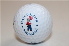 Sahith Theegala Signed 2024 US Open at Pinehurst No. 2 Golf Ball JSA ALOA