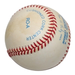Tiger Woods Signed c.1996 Rawlings Official American League Baseball JSA FULL