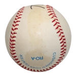 Tiger Woods Signed c.1996 Rawlings Official American League Baseball JSA FULL