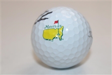 Bryson Dechambeau Signed Titleist Masters Logo Golf Ball JSA #AQ58731