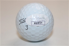 Bryson Dechambeau Signed Titleist Masters Logo Golf Ball JSA #AQ58731