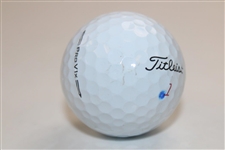 Danny Willett Signed Titleist Augusta National Golf Club Logo Golf Ball JSA ALOA