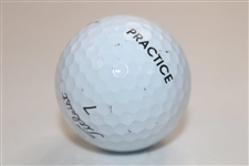 Tom Kite Signed Masters Logo Practice Golf Ball JSA ALOA
