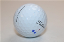 Mike Weir Signed Titleist Augusta National Golf Club Logo Golf Ball JSA ALOA