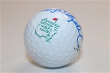 Jose Maria Olazabal Signed Titleist Augusta National Golf Club Logo Golf Ball JSA ALOA