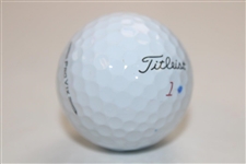 Jose Maria Olazabal Signed Titleist Augusta National Golf Club Logo Golf Ball JSA ALOA