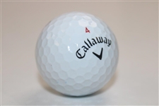 Greg Norman Signed Callaway 4 Logo Golf Ball JSA ALOA