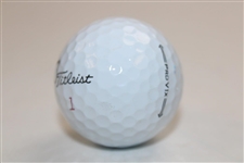 Jordan Spieth Signed Titleist Pro-V1 1 Golf Ball JSA ALOA