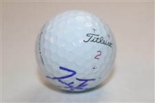 Zach Johnson Signed Personal Marked & Used Titleist 2 Golf Ball JSA #AQ58733