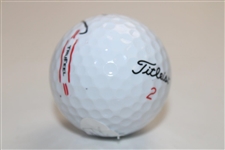 Jordan Spieth Signed Titleist 2023 PGA Oak Hill Logo Golf Ball JSA #AQ58730