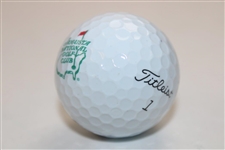 Max Homa Signed Titleist Augusta National Golf Club AVX 1 Logo Golf Ball JSA ALOA