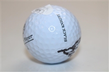 Gary Player Signed Black Knight Logo 4 Golf Ball JSA #AQ58716