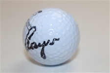 Gary Player Signed Black Knight Logo 4 Golf Ball JSA #AQ58716