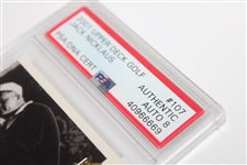Jack Nicklaus Signed 2001 UD '1963' Masters Champion Card #107 PSA/DNA Auto Grade 8