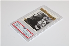 Jack Nicklaus Signed 2001 UD '1963' Masters Champion Card #107 PSA/DNA Auto Grade 8
