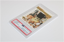 Jack Nicklaus Signed 2001 UD '1965' Masters Champion Card #109 PSA/DNA Auto Grade 8
