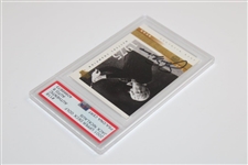 Jack Nicklaus Signed 2001 UD '1975' Masters Champion Card #118 PSA/DNA Auto Grade 8 