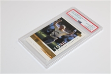 Jack Nicklaus Signed 2001 UD '1986' Masters Champion Card #123 PSA/DNA Auto Grade 8 