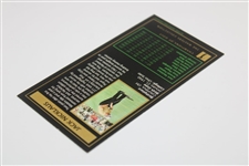 Jack Nicklaus Signed '1965' Masters Collection GSV Golf Card JSA ALOA