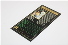 Jack Nicklaus Signed '1986' Masters Collection GSV Golf Card JSA ALOA