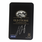 Louis Oosthuizen Signed The Old Course St Andrews Scorecard JSA ALOA