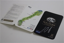 Louis Oosthuizen Signed The Old Course St Andrews Scorecard JSA ALOA