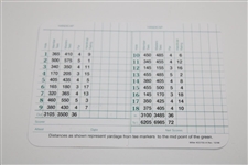 Gary Player Signed Augusta National Scorecard w/Years Won & '52 Times' JSA ALOA