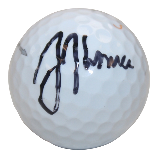 Justin Thomas Signed Titleist Masters Logo 3 Golf Ball PSA/DNA #AD72971