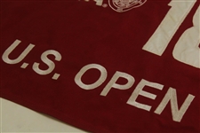 Final Rd 18th Hole Sunday Course Flown Flag from 2009 US Open Win by Lucas Glover