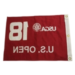 Final Rd 18th Hole Sunday Course Flown Flag from 2009 US Open Win by Lucas Glover