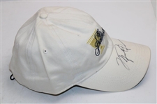 Michael Jordan Signed The President's Cup USA Team Worn Flag Hat w/ Pink Ribbon JSA ALOA
