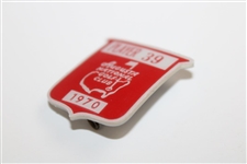 Charles Coody's 1970 Masters Tournament Contestant Badge #39