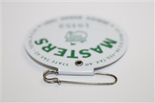 1961 Masters Tournament SERIES Badge #10453 - Gary Player Winner