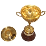 2014 Ryder Cup at Gleneagles Team USA Trophy from Past PGA President Allen Wronowski