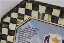 2014 Ryder Cup at Gleneagles Ceramic Tray Given By The PGA Of America