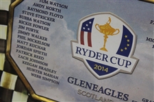 2014 Ryder Cup at Gleneagles Ceramic Tray Given By The PGA Of America