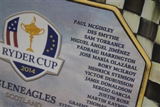2014 Ryder Cup at Gleneagles Ceramic Tray Given By The PGA Of America