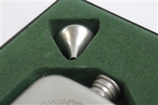 Marshall Golf Awards Pewter Golf Theme Flask w/Box