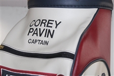 2010 Ryder Cup Team USA Bag w/Captain Corey Pavin & Team USA Player Names