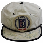 Big Three, Seve, Trevino & more Signed Vintage TPC Patch Rope Hat JSA ALOA 