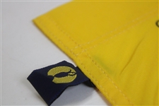 Rory McIlroy Signed 2014 The Open at Royal Liverpool Flag JSA #M55330