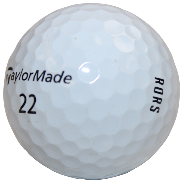 Rory McIlroy Personal TaylorMade 22 RORS TP5 Golf Ball