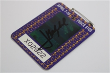 Jose Maria Olazabal Signed 1994 Masters SERIES Badge #X02922 JSA ALOA
