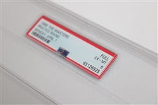 1986 Masters Tournament Monday Practice Rd Ticket #01182 PSA EX-MT 6