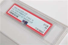 1959 Walker Cup Ticket Stub - Nicklaus First Walker Cup PSA PR 1
