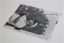 June 17, 1962 Jack Nicklaus U.S. Open Oakmont C.C. Wire Photo