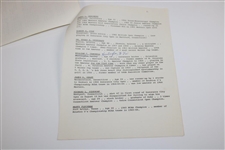 1966 U.S. Amateur Merion Golf Club Scorecard, Pairing Sheet & Data Sheets 