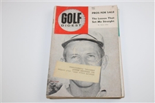 10 Golf Digest Magazines 1953-61