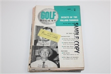 10 Golf Digest Magazines 1953-61